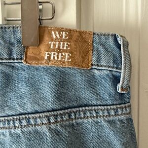 We The Free Sky Blue Denim Pants
